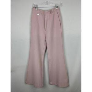 MM6 Maison Margiela Flared Suit Trousers Wool Pink Size 38 IT  26x29